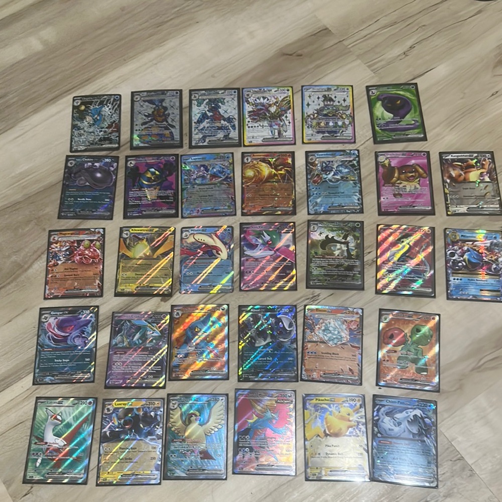 Colorful Trading Card Set
